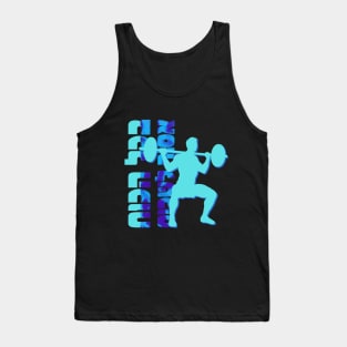 With all the strength - motivational sports Tank Top